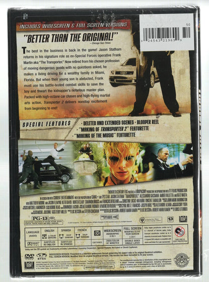 Transporter 2 Action Action Thriller Movies Suspense used Movie
