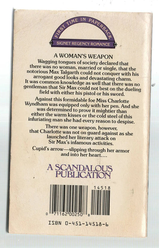 A Scandalous Publication historical fiction Regency Romance Romance used Books