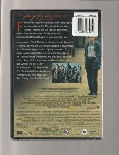 The Shawshank Redemption Drama epic period drama prison drama used Movie
