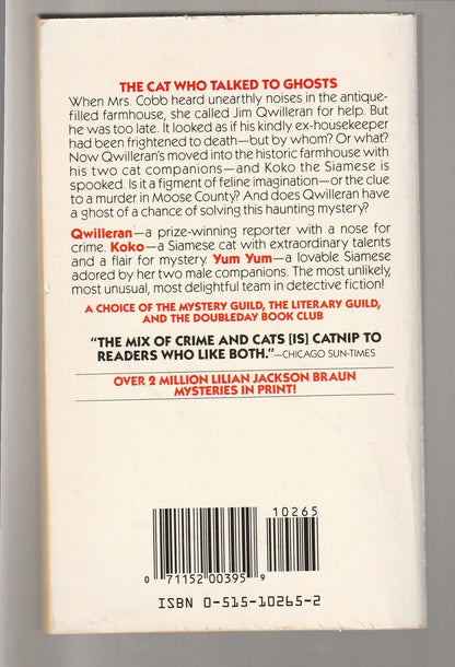 The Cat Who Talked To Ghosts