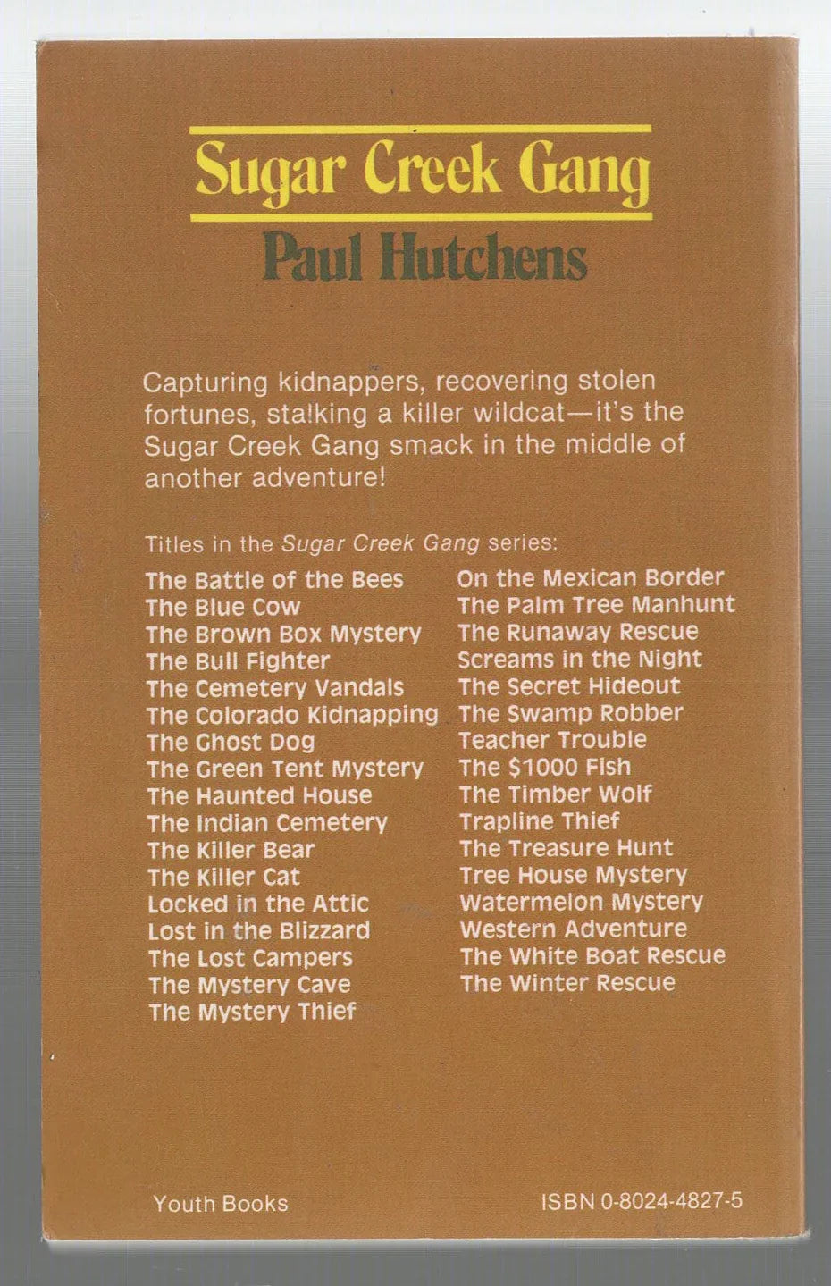 The Colorado Kidnapping Christian mystery used Vintage Young Adult Books