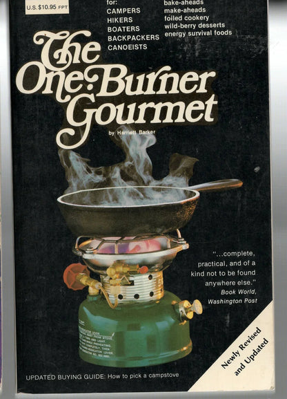The One Burner Gourmet cookbook used Vintage Books