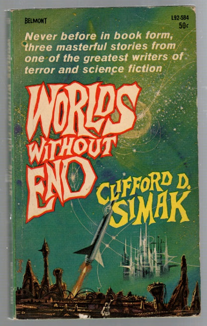 Worlds Without End Adventure anthology Classic Science Fiction science fiction Vintage Books