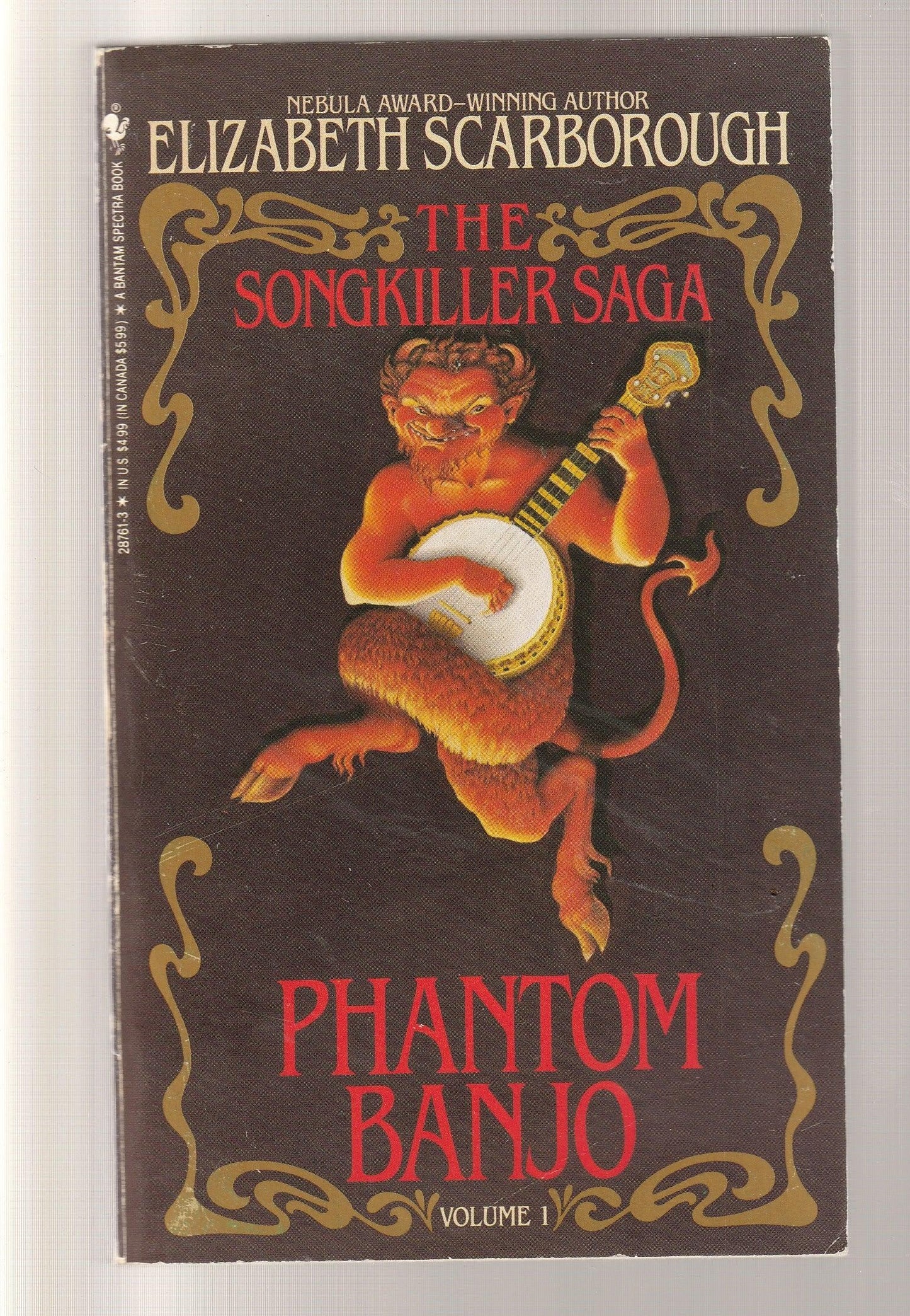 Phantom Banjo fantasy paperback science fiction Science Fiction Fantasy Urban Fantasy used Books