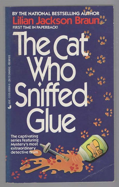 The Cat Who Sniffed Glue Adventure Cozy Mystery crime Crime Fiction Crime Thriller Detective Detective Fiction mystery Books