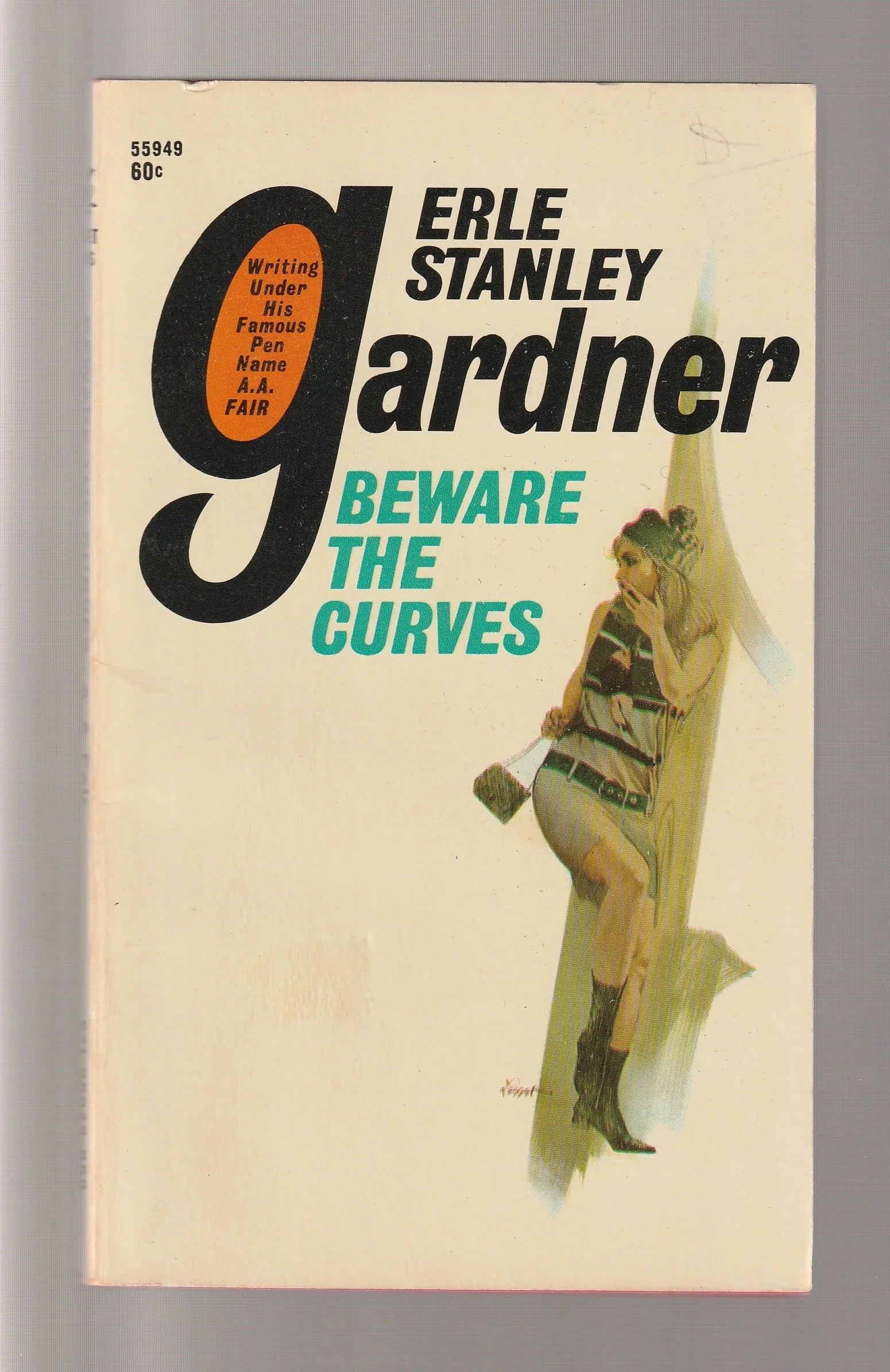 Beware The Curves crime Crime Fiction Detective Detective Fiction mystery paperback used Vintage Books