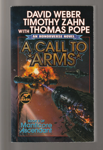 A Call To Arms Military Fiction Military Science Fiction paperback Sci-Fi science fiction Science Fiction Fantasy Space Space Opera space sci-fi Speculative Fiction used Books