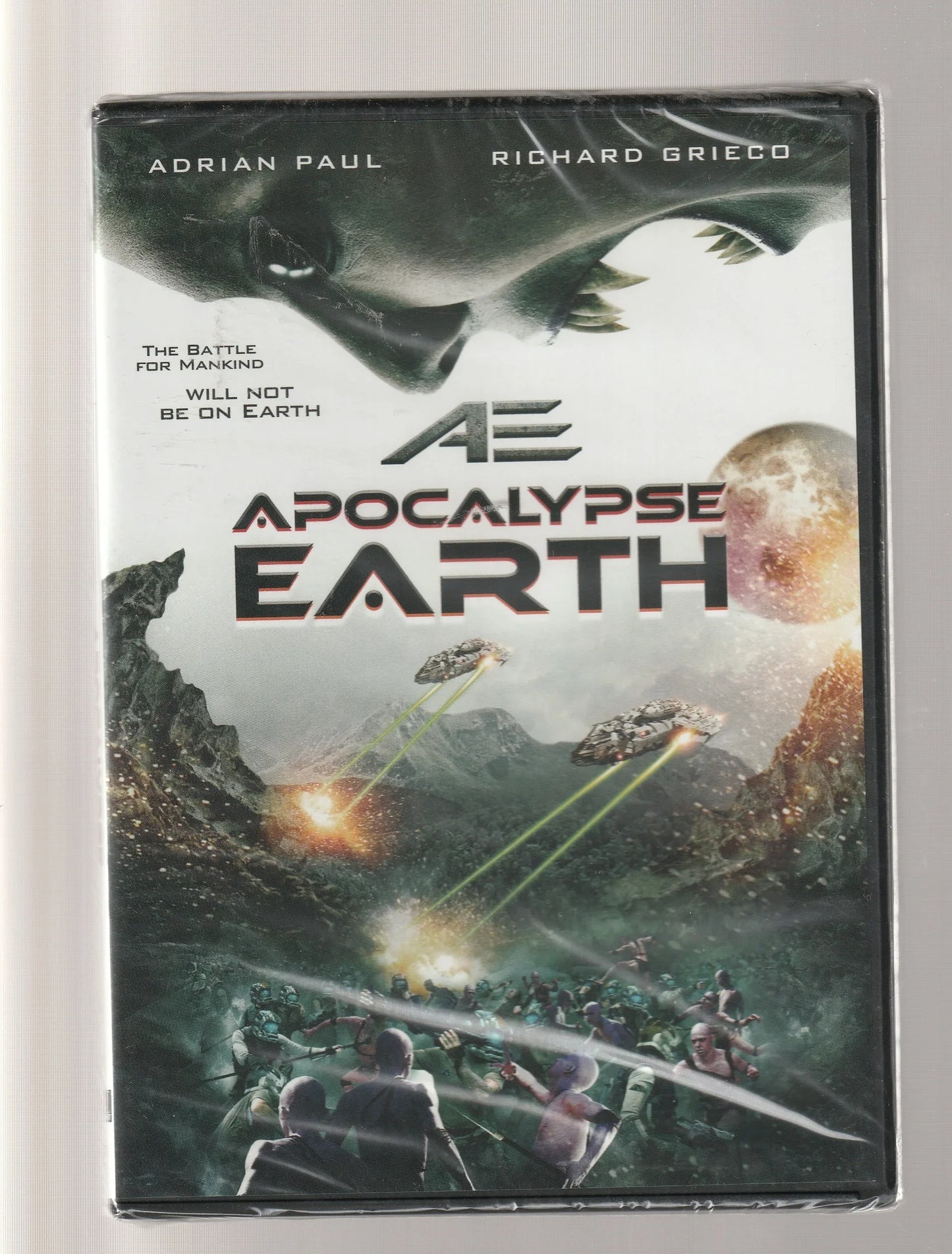 AE Apocalypse Earth Action Adventure Alien Aliens Movies Sci-Fi science fiction Science Fiction Fantasy used dvd