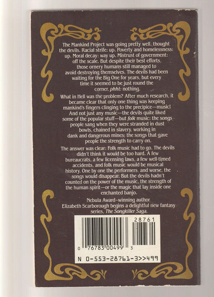 Phantom Banjo fantasy paperback science fiction Science Fiction Fantasy Urban Fantasy used Books