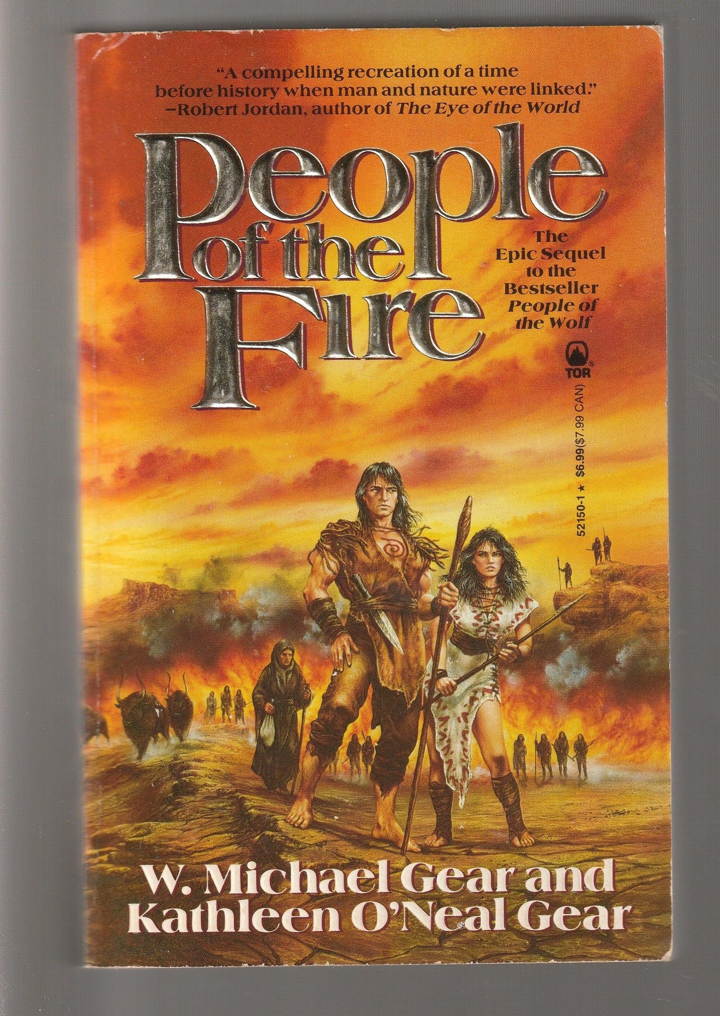 People Of The Fire historical Historical Drama historical epic historical fiction Native American native american fiction paperback Prehistoric prehistoric fiction used Books