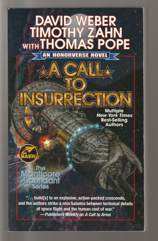 A Call To Insurrection Military Fiction Military Science Fiction paperback Sci-Fi science fiction Science Fiction Fantasy Space Opera space sci-fi Speculative Fiction used Books
