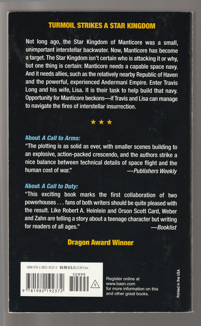 A Call To Insurrection Military Fiction Military Science Fiction paperback Sci-Fi science fiction Science Fiction Fantasy Space Opera space sci-fi Speculative Fiction used Books