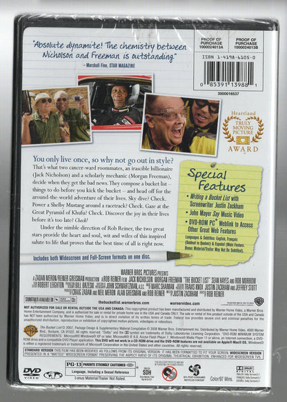 The Bucket List Comedy Movies used Movie