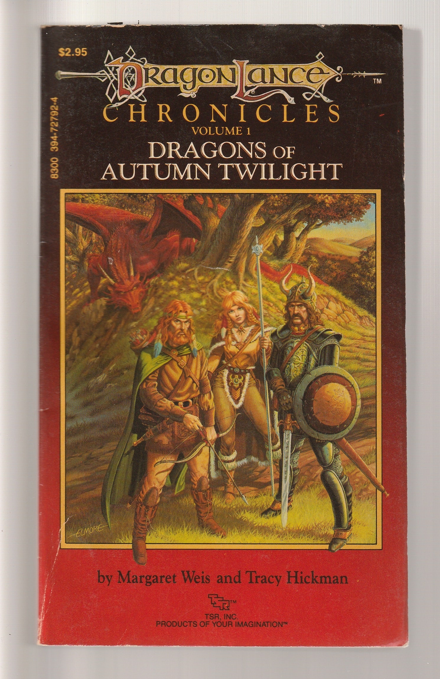Dragon Lance Chronicles Trilogy Adventure Dragon Lance dragons Dungeons & Dragons Epic Fantasy fantasy High Fantasy pack paperback Science Fiction Fantasy series set used Vintage vintage fantasy vintage paperback Books