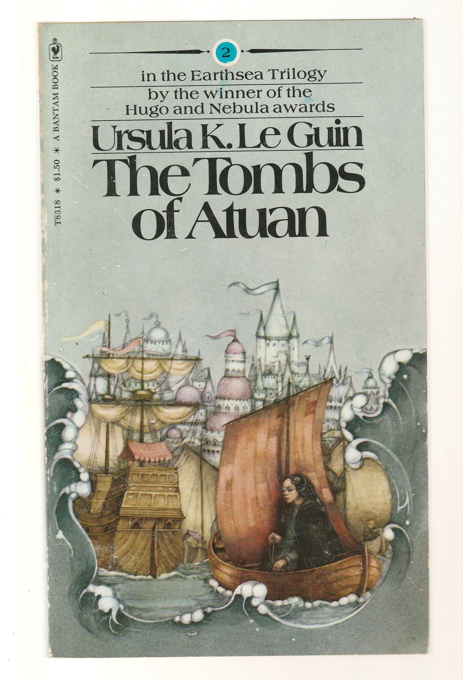 The Tombs Of Atuan Epic Fantasy fantasy High Fantasy paperback science fiction Science Fiction Fantasy used Vintage vintage fantasy vintage paperback vintage science fiction Books