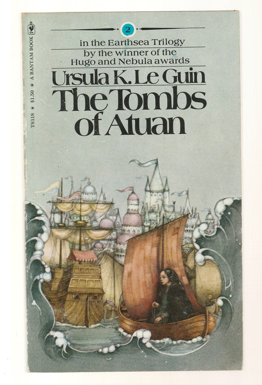 The Tombs Of Atuan Epic Fantasy fantasy High Fantasy paperback science fiction Science Fiction Fantasy used Vintage vintage fantasy vintage paperback vintage science fiction Books