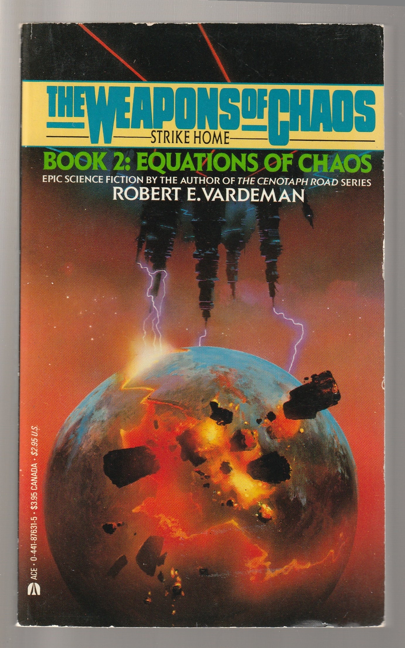 The Weapons Of Chaos Classic Science Fiction paperback Sci-Fi Sci-Fi Mystery science fiction Science Fiction Fantasy set space sci-fi Speculative Fiction used vintage science fiction Books