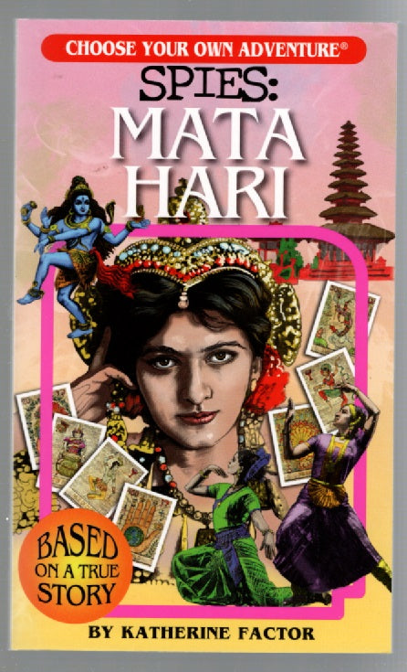 Spies: Mata Hari Action Adventure Children Choose Your Own Adventure Games Spy Young Adult Books