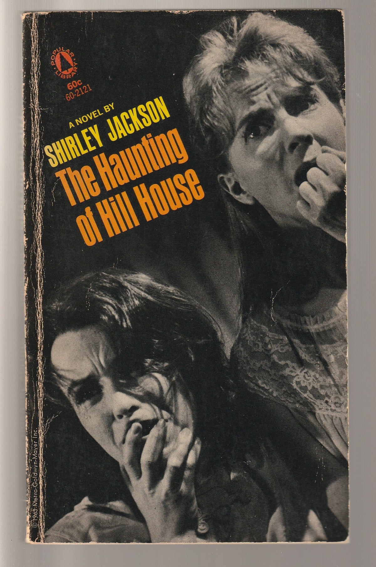 The Haunting Of Hill House Gothic gothic-horror horror Movie Tie-In Movies paperback Paranormal paranormal horror Psychological Horror used Vintage vintage horror vintage paperback Books