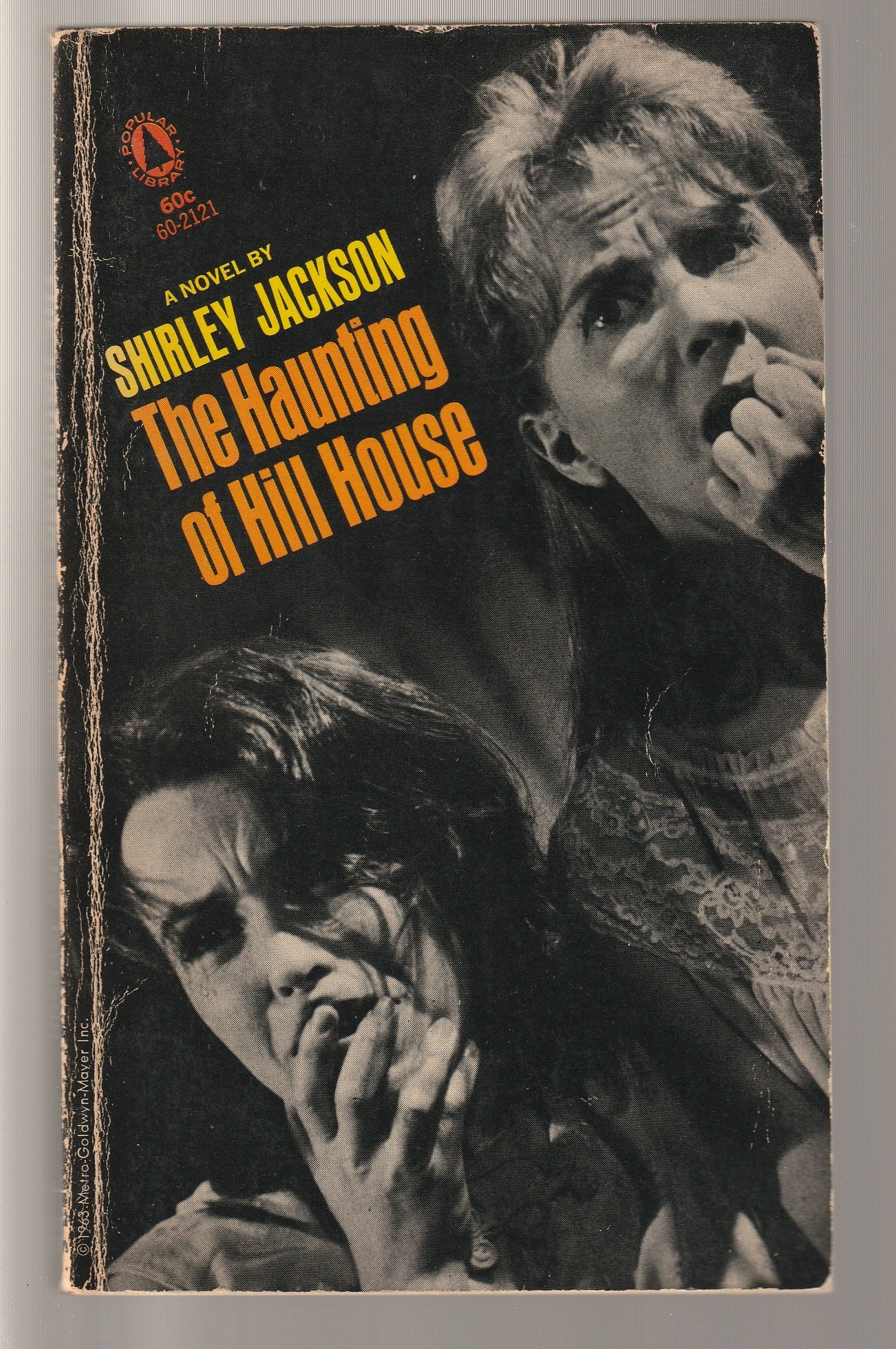 The Haunting Of Hill House Gothic gothic-horror horror Movie Tie-In Movies paperback Paranormal paranormal horror Psychological Horror used Vintage vintage horror vintage paperback Books