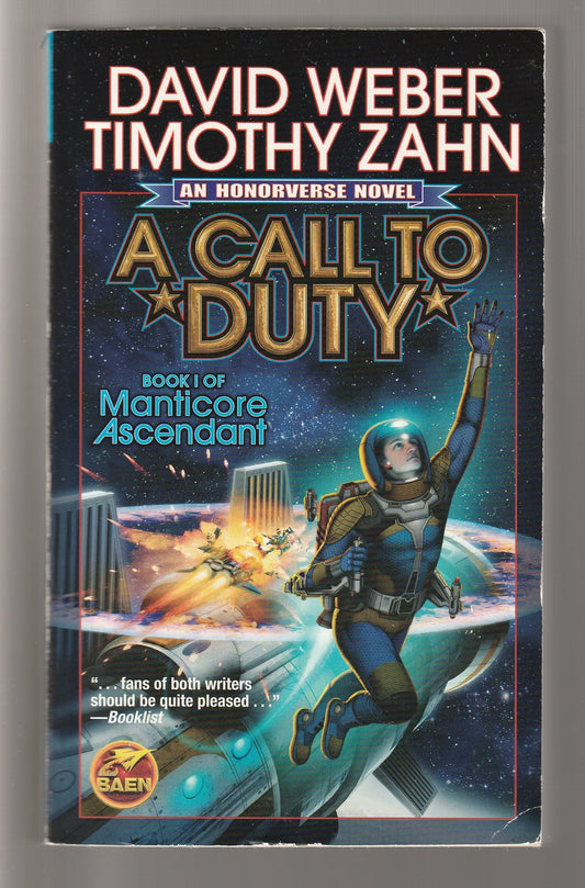 A Call To Duty Military Fiction Military Science Fiction paperback Sci-Fi science fiction Science Fiction Fantasy Space Opera space sci-fi Speculative Fiction used Books
