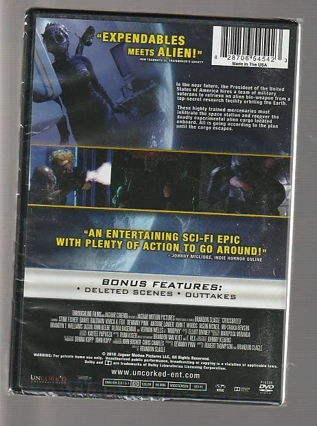 Crossbreed Action Comedy science fiction used Movie