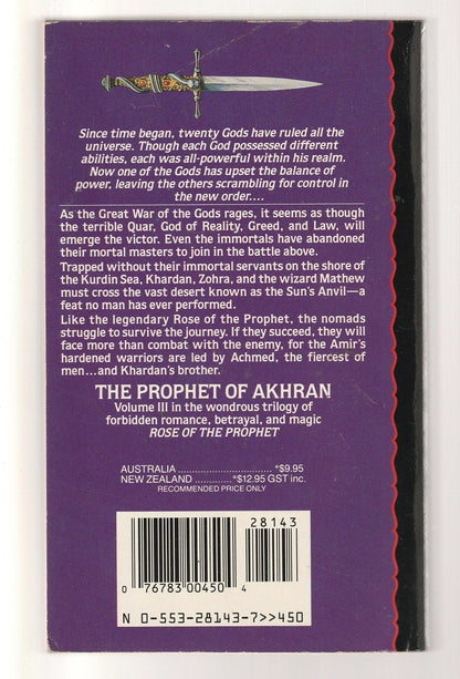 Rose Of The Prophet Epic Fantasy fantasy High Fantasy paperback Science Fiction Fantasy used Books