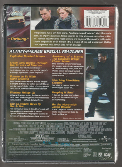 The Bourne Supermacy