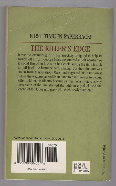The Killer Gun Action Western Books