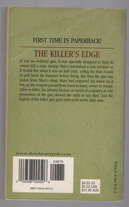 The Killer Gun Action Western Books