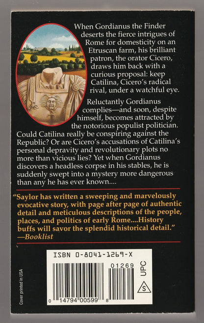 Catilina's Riddle Crime Fiction historical historical fiction Historical Mystery mystery mystery thriller used Books