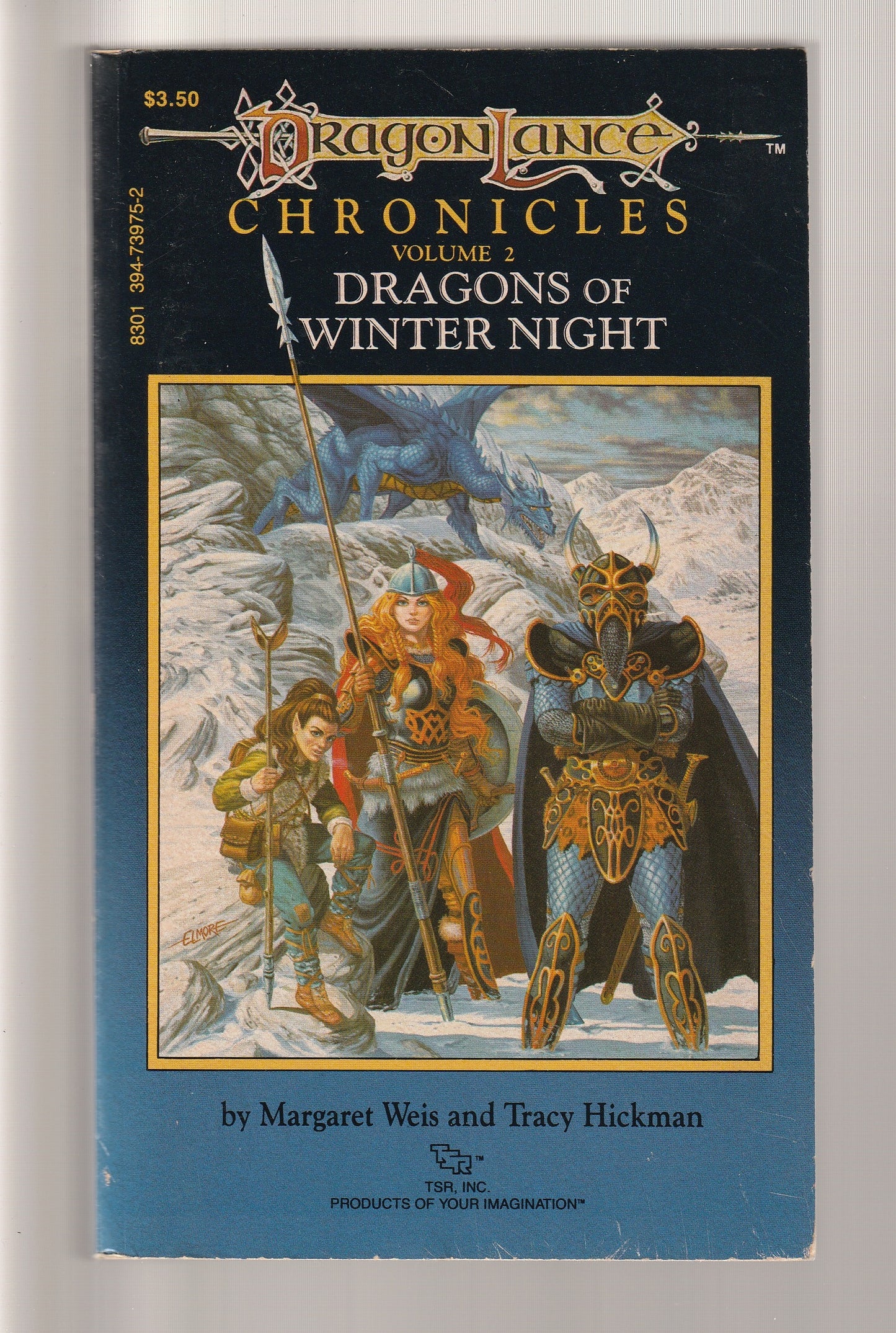 Dragon Lance Chronicles Trilogy Adventure Dragon Lance dragons Dungeons & Dragons Epic Fantasy fantasy High Fantasy pack paperback Science Fiction Fantasy series set used Vintage vintage fantasy vintage paperback Books