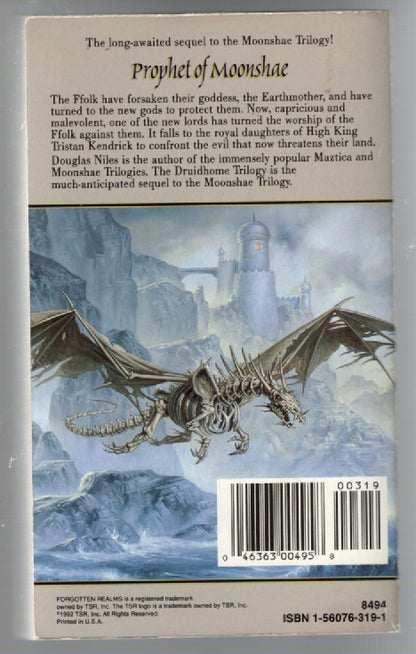 Prophet Of Moonshae Action Adventure Dungeons & Dragons fantasy Forgotten Realms Books