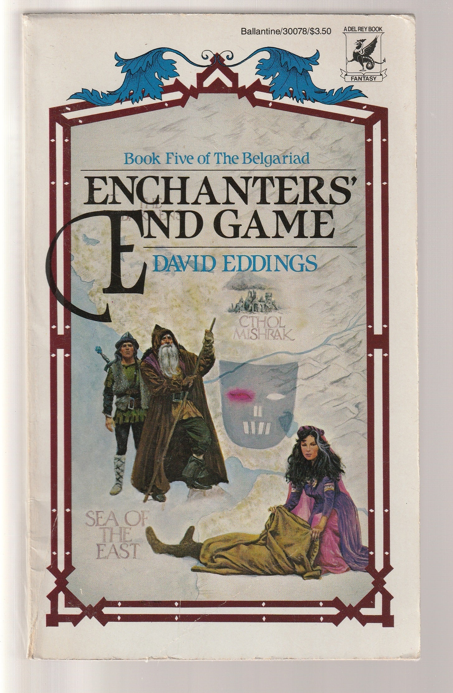 The Belgariad books 1 through 5 Epic Fantasy fantasy High Fantasy paperback Science Fiction Fantasy set used Vintage vintage fantasy vintage paperback ya Young Adult Books