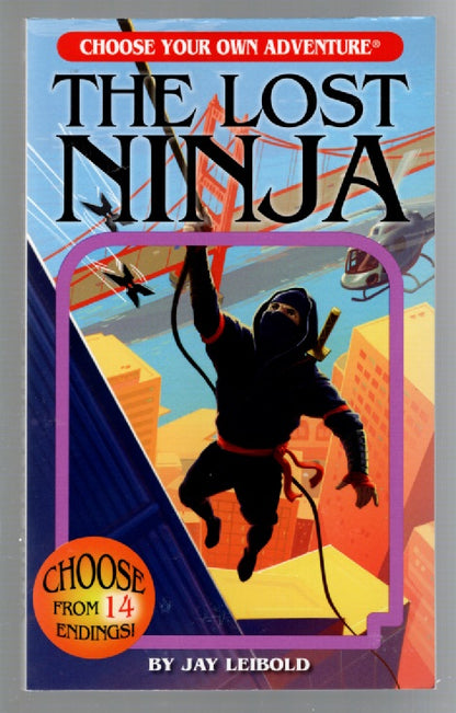 The Lost Ninja Adventure Children Choose Your Own Adventure Games Ninja Books
