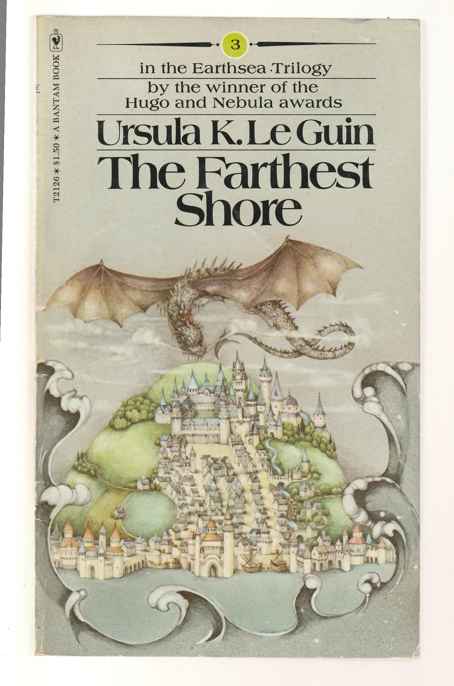 The Farthest Shore Epic Fantasy fantasy High Fantasy paperback science fiction Science Fiction Fantasy used Vintage vintage fantasy vintage paperback vintage science fiction Books
