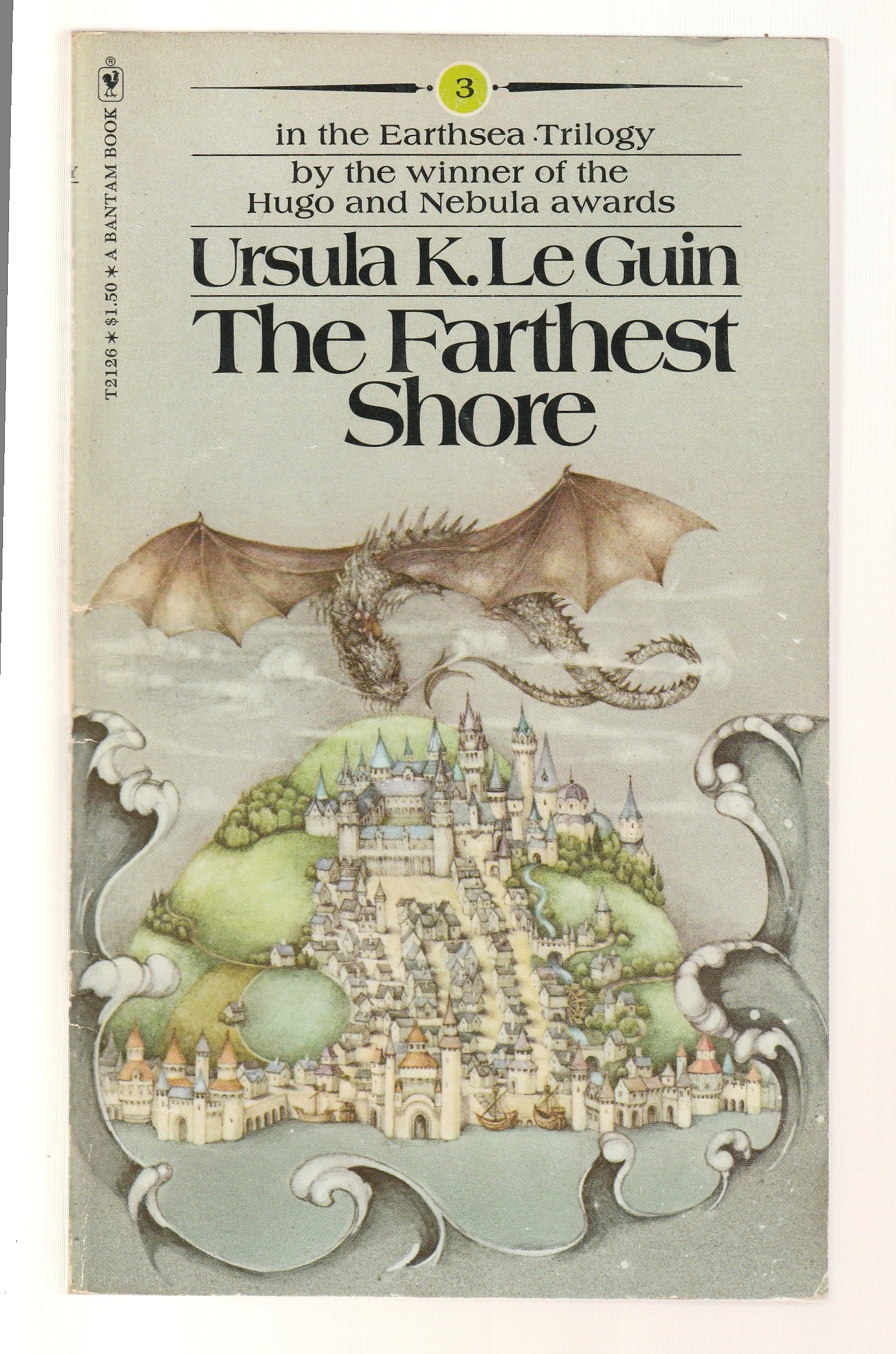The Farthest Shore Epic Fantasy fantasy High Fantasy paperback science fiction Science Fiction Fantasy used Vintage vintage fantasy vintage paperback vintage science fiction Books