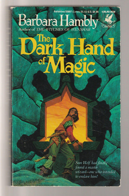 The Dark Hand Of Magic Epic Fantasy fantasy High Fantasy paperback Science Fiction Fantasy used Books