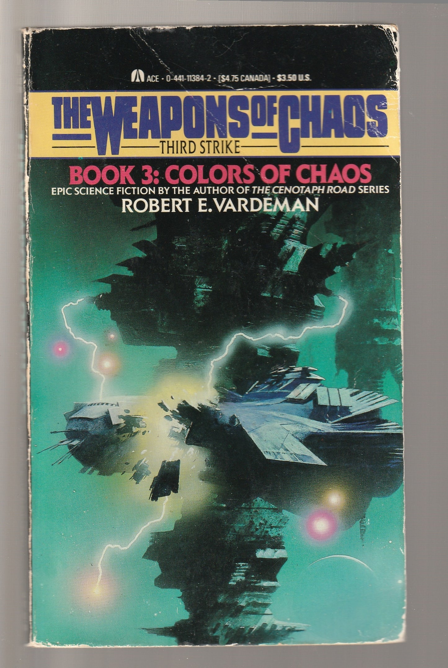 The Weapons Of Chaos Classic Science Fiction paperback Sci-Fi Sci-Fi Mystery science fiction Science Fiction Fantasy set space sci-fi Speculative Fiction used vintage science fiction Books