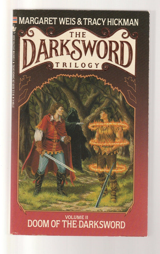 Doom Of The Darksword Epic Fantasy fantasy High Fantasy magic paperback Science Fiction Fantasy used Books