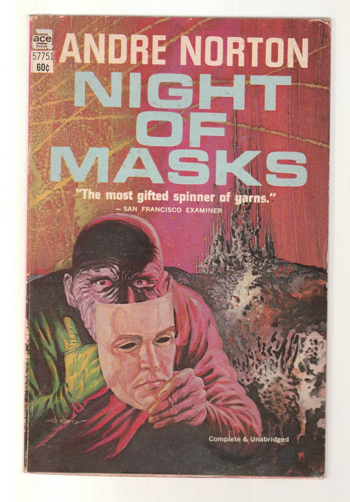 Night Of Masks Classic Science Fiction Military Science Fiction paperback Sci-Fi Sci-Fi Mystery science fiction Science Fiction Fantasy space sci-fi Speculative Fiction used Vintage vintage paperback vintage science fiction Books