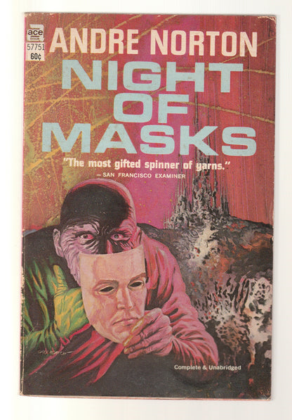 Night Of Masks Classic Science Fiction Military Science Fiction paperback Sci-Fi Sci-Fi Mystery science fiction Science Fiction Fantasy space sci-fi Speculative Fiction used Vintage vintage paperback vintage science fiction Books