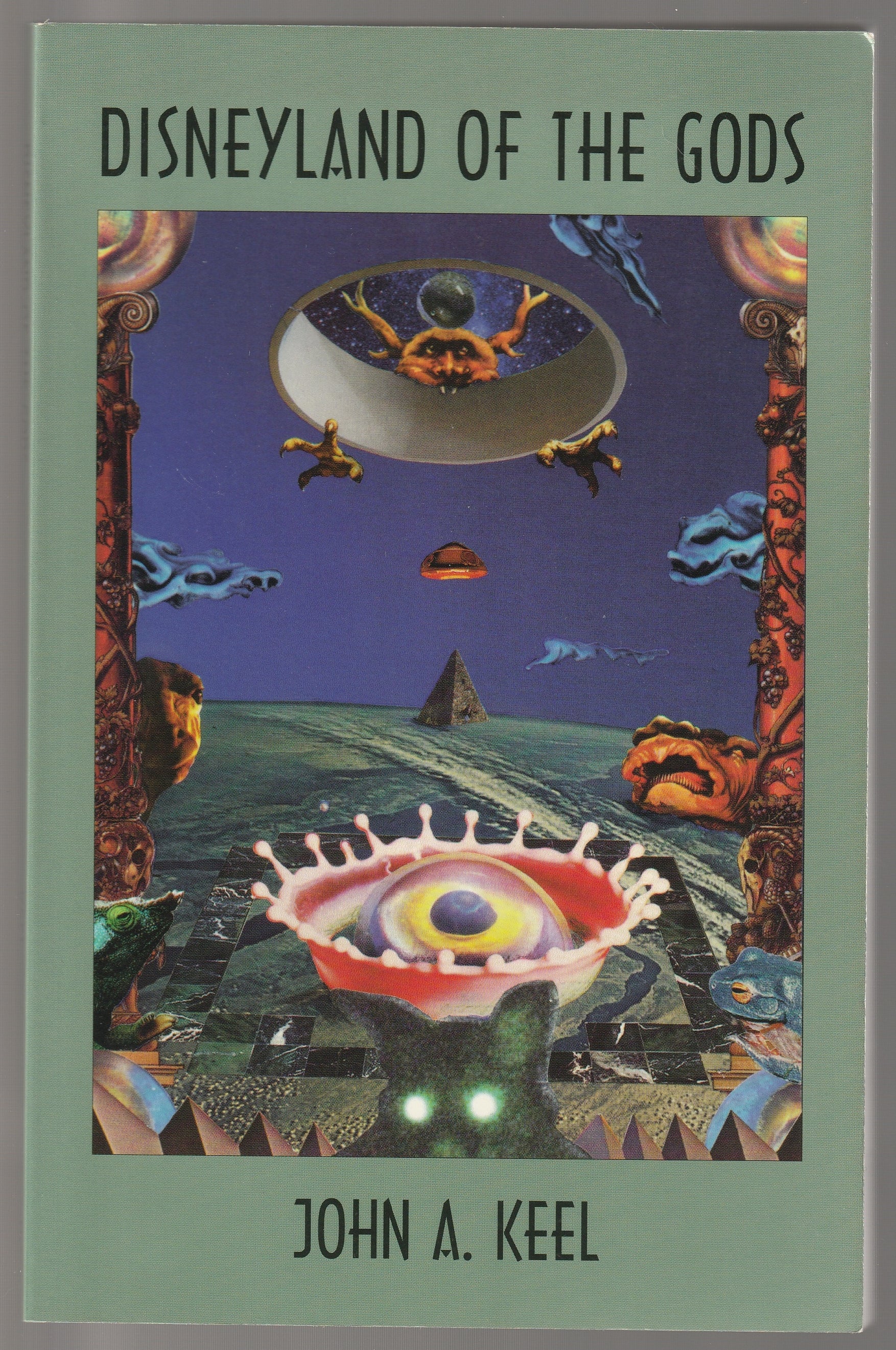 Disneyland Of The Gods cryptozoology mystery Non-Fiction Nonfiction paperback Paranormal Sci-Fi UFO used Books