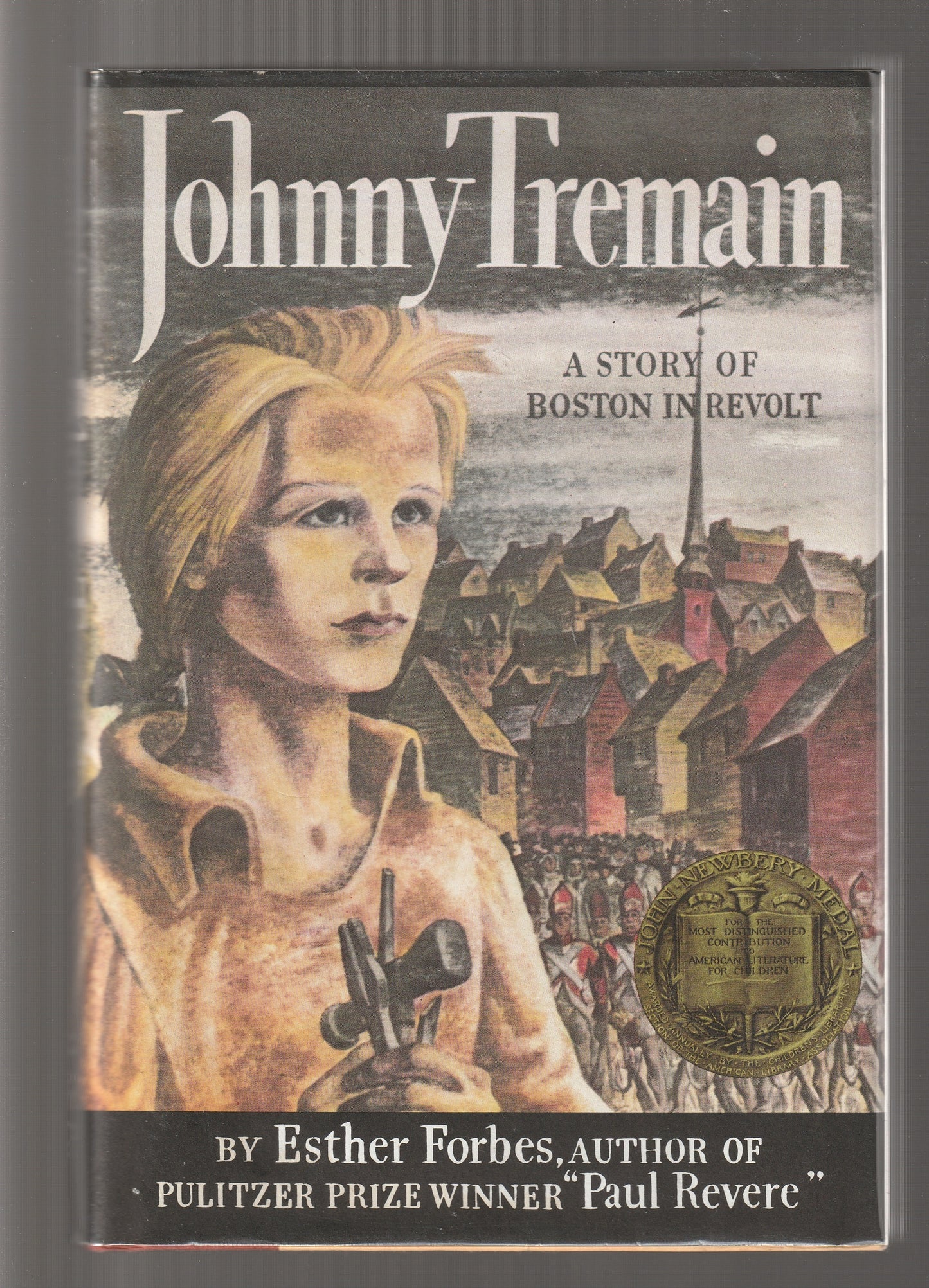 Johnny Tremain american revolution Children children's classic Classics fiction Hardback historical fiction middle grade school used War Young Adult Books