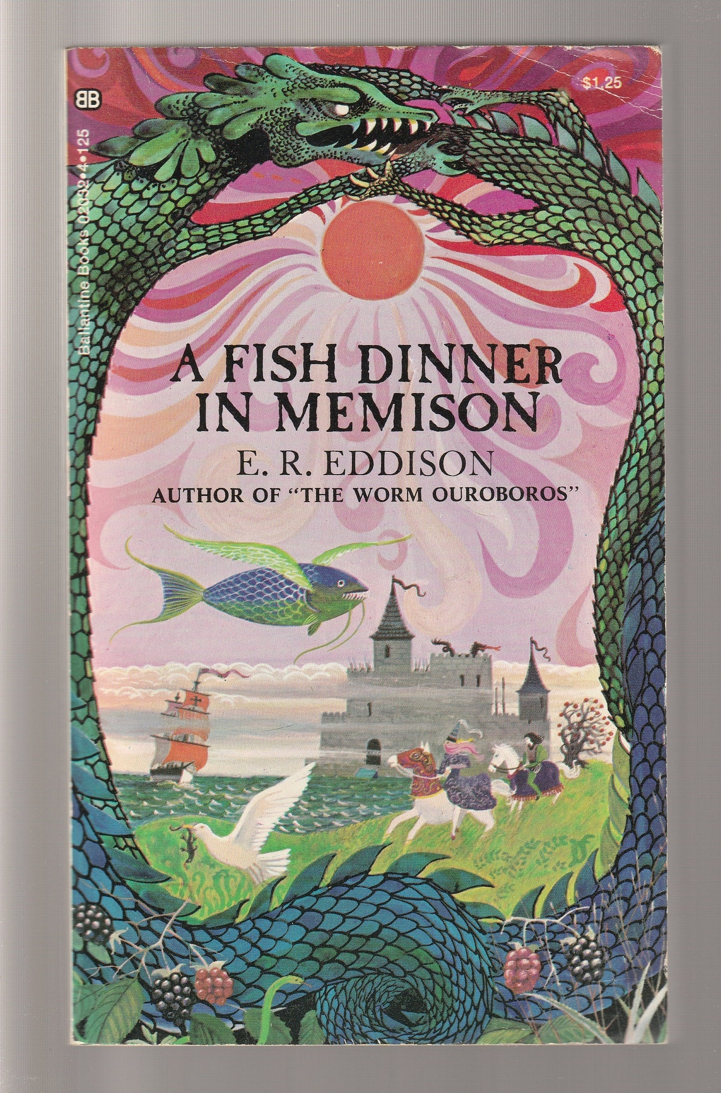 A Fish In Memison Epic Fantasy fantasy High Fantasy paperback science fiction Science Fiction Fantasy used Vintage vintage fantasy vintage paperback vintage science fiction Books
