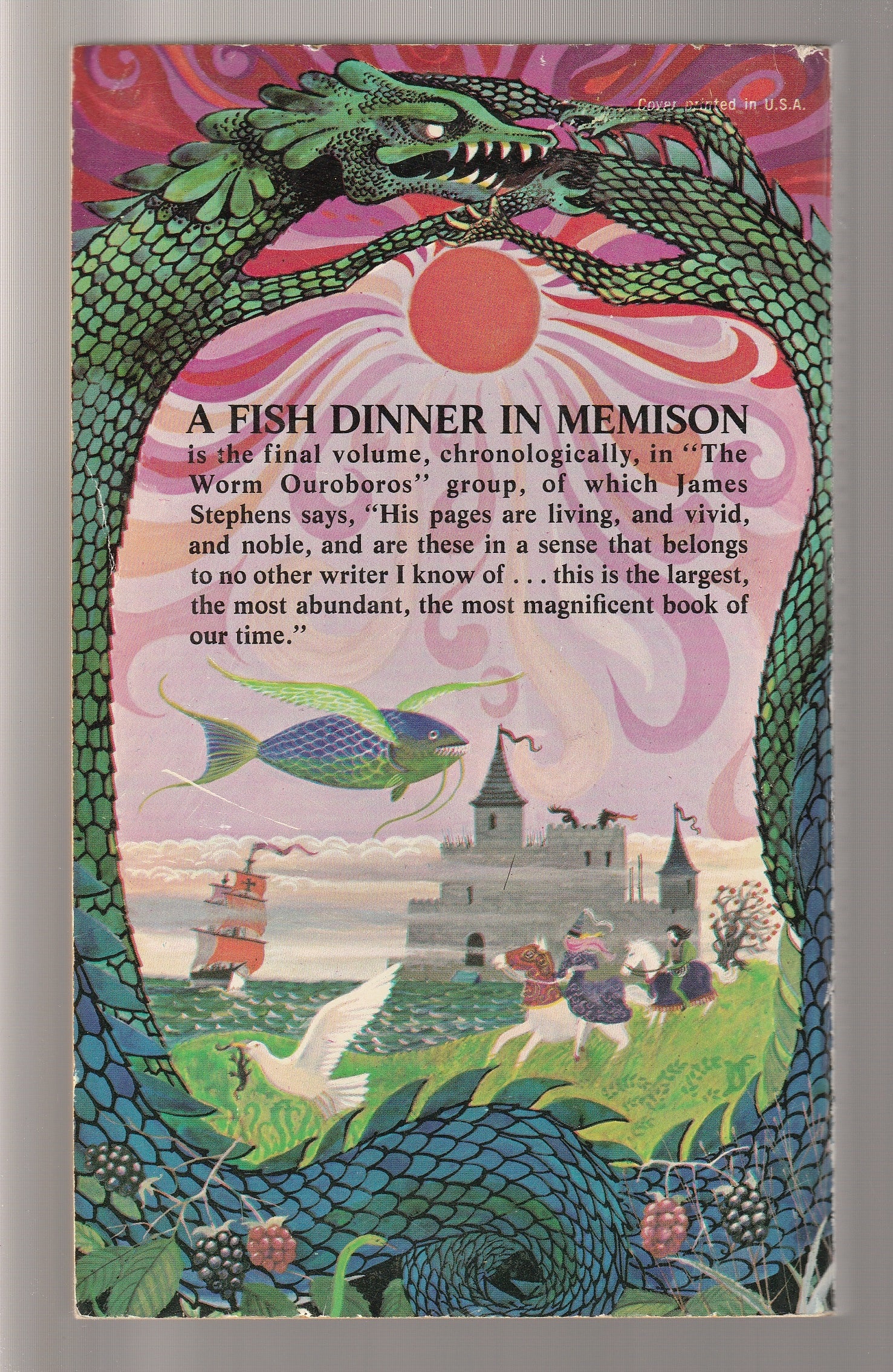 A Fish In Memison Epic Fantasy fantasy High Fantasy paperback science fiction Science Fiction Fantasy used Vintage vintage fantasy vintage paperback vintage science fiction Books