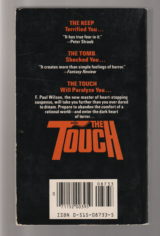The Touch dark fantasy fantasy horror mystery paperback paranormal fantasy paranormal horror science fiction supernatural fantasy thriller Urban Fantasy used Books