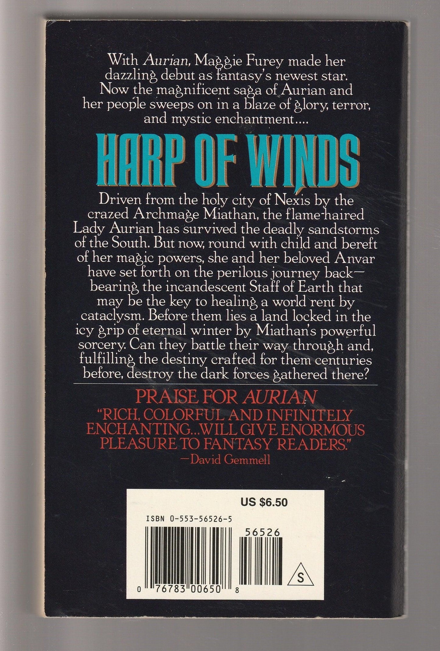Harp Of The Winds fantasy High Fantasy paperback Science Fiction Fantasy used Books
