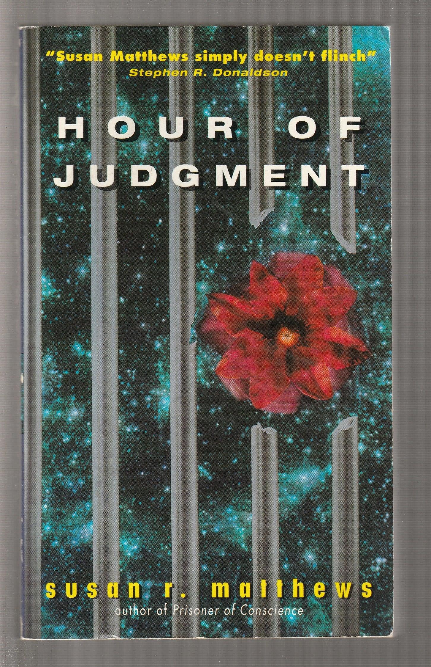 Hour Of Judgment paperback Sci-Fi Sci-Fi Mystery science fiction Science Fiction Fantasy Space Opera space sci-fi Speculative Fiction used Books