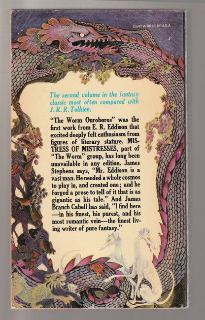 Mistress Of Mistresses Classic Science Fiction Epic Fantasy fantasy High Fantasy paperback science fiction Science Fiction Fantasy used Vintage vintage fantasy vintage paperback vintage science fiction Books